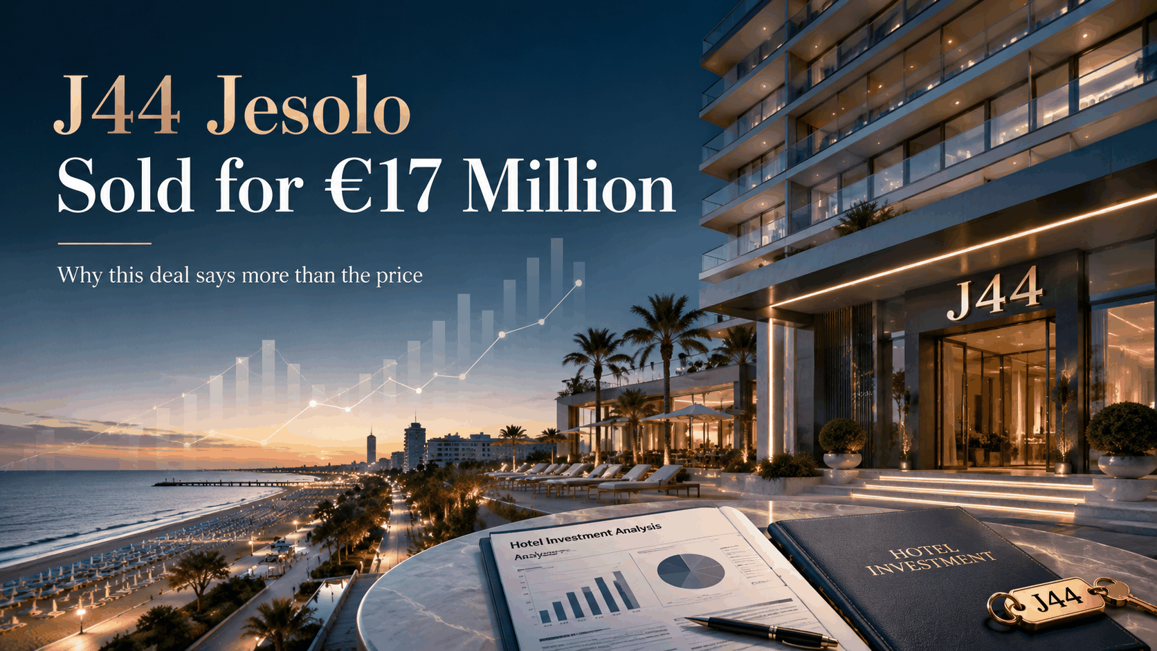 Hotel J44 Jesolo venduto per 17 milioni: perché questa operazione dice molto più del prezzo